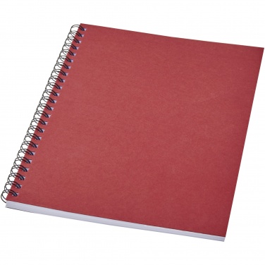 Logo trade promotional gifts image of: Desk-Mate® A5 colour spiral notebook