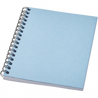 Logo trade promotional product photo of: Desk-Mate® A6 colour spiral notebook