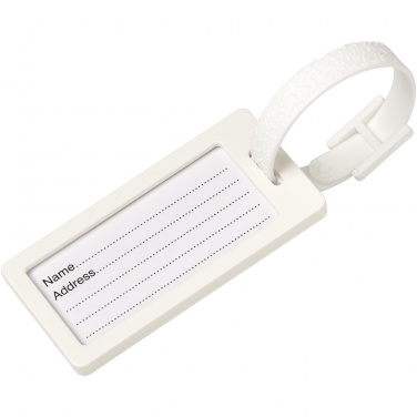 Logo trade advertising product photo of: River recycled window luggage tag