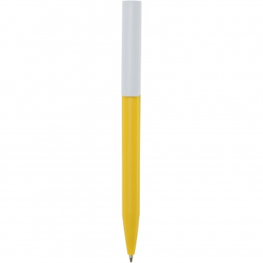 Logo trade promotional products image of: Unix recycled plastic ballpoint pen