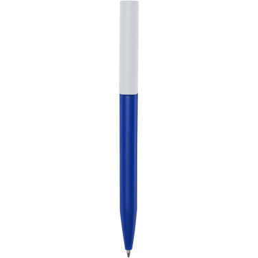 Logo trade promotional gifts image of: Unix recycled plastic ballpoint pen