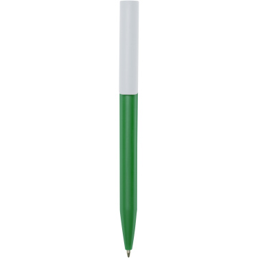 Logo trade business gifts image of: Unix recycled plastic ballpoint pen