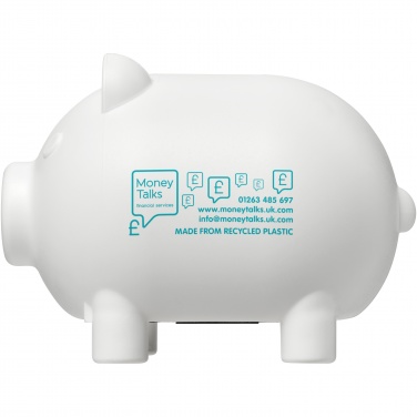 Logotrade promotional items photo of: Oink recycled plastic piggy bank