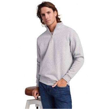 Logo trade business gift photo of: Aneto quarter zip sweater