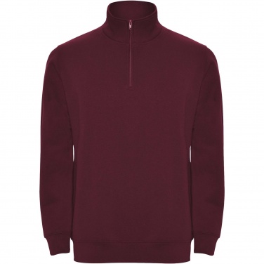 Logo trade promotional giveaways image of: Aneto quarter zip sweater