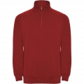 Aneto quarter zip sweater, Red