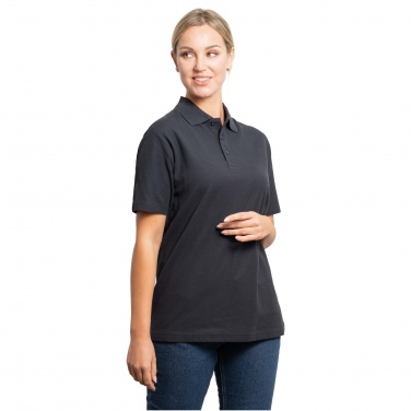 Logo trade advertising products image of: Austral short sleeve unisex polo