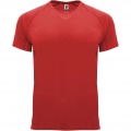 Bahrain short sleeve men's sports t-shirt, Red