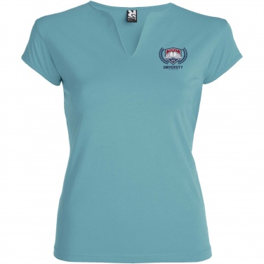 Logo trade promotional merchandise image of: Belice short sleeve women's t-shirt