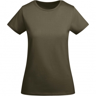 Logo trade corporate gifts image of: Breda short sleeve women's t-shirt