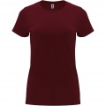 Capri short sleeve women's t-shirt, Garnet