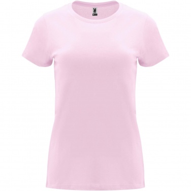 Logo trade corporate gifts image of: Capri short sleeve women's t-shirt