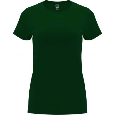 Logo trade corporate gifts image of: Capri short sleeve women's t-shirt