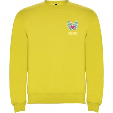 Logo trade promotional giveaways image of: Clasica unisex crewneck sweater