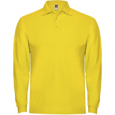 Logotrade promotional item picture of: Estrella long sleeve men's polo