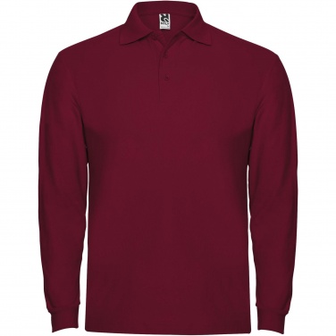 Logo trade promotional merchandise photo of: Estrella long sleeve men's polo