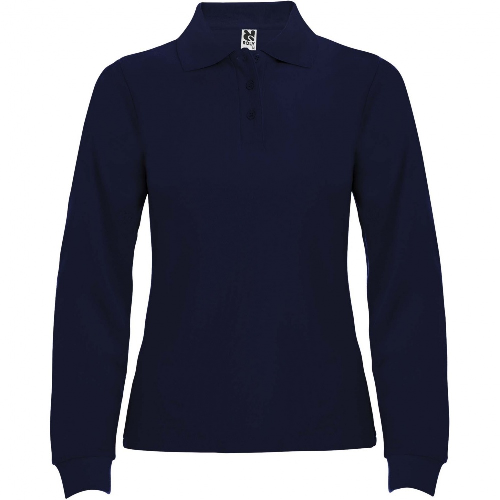 Logo trade promotional products image of: Estrella long sleeve women's polo