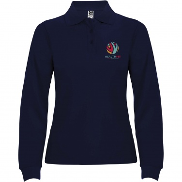 Logo trade advertising products picture of: Estrella long sleeve women's polo