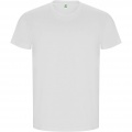 Golden short sleeve men's t-shirt, White