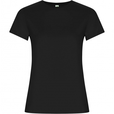 Logo trade corporate gift photo of: Golden short sleeve women's t-shirt