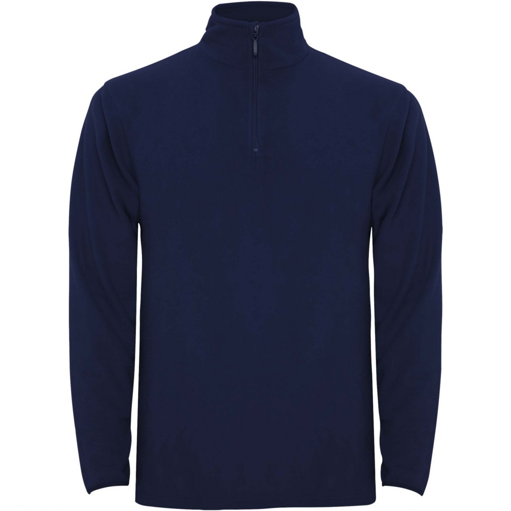 Logo trade promotional giveaways picture of: Himalaya men's quarter zip fleece jacket