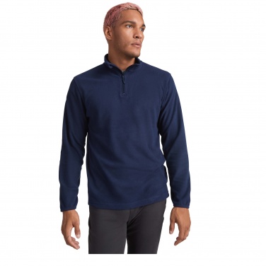 Logo trade promotional gifts picture of: Himalaya men's quarter zip fleece jacket