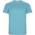 Imola short sleeve kids sports t-shirt, Turquois