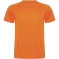 Montecarlo short sleeve men's sports t-shirt, Fluor Orange