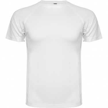 Logo trade promotional giveaways picture of: Montecarlo short sleeve kids sports t-shirt