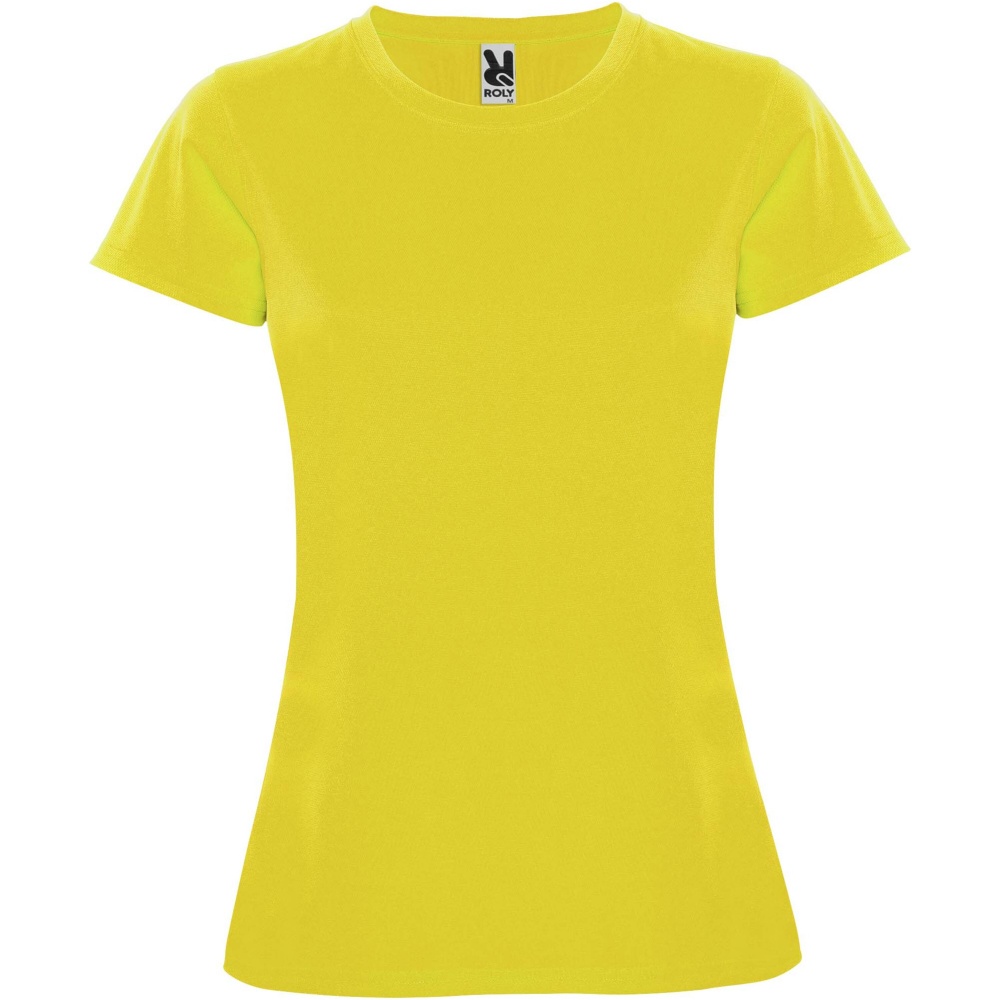 Logo trade promotional items image of: Montecarlo short sleeve women's sports t-shirt