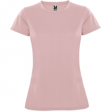 Logo trade corporate gift photo of: Montecarlo short sleeve women's sports t-shirt