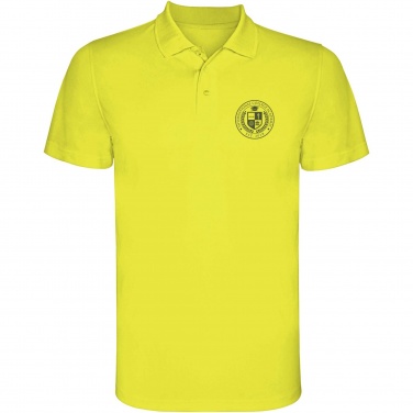 Logotrade promotional gift image of: Monzha short sleeve men's sports polo