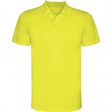 Logo trade advertising products image of: Monzha short sleeve men's sports polo