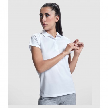 Logo trade promotional merchandise picture of: Monzha short sleeve women's sports polo