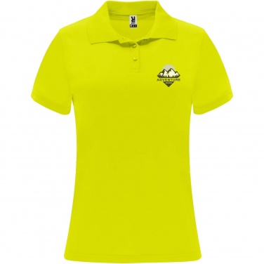 Logo trade promotional item photo of: Monzha short sleeve women's sports polo