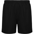 Player unisex sports shorts, Solid black