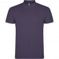 Star short sleeve men's polo, Lilac