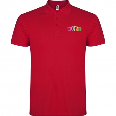 Logotrade corporate gift image of: Star short sleeve kids polo