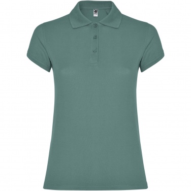 Logo trade promotional giveaways image of: Star short sleeve women's polo