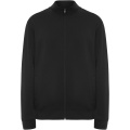 Ulan unisex full zip sweater, Solid black