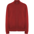 Ulan unisex full zip sweater, Red