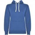 Urban women's hoodie, Royal blue / White