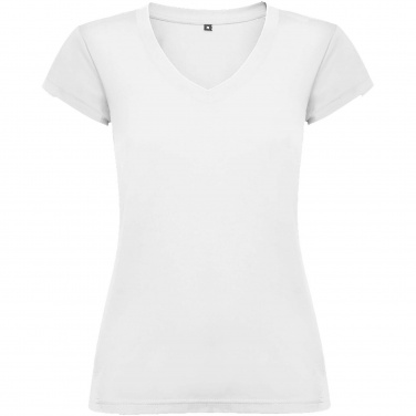 Logotrade advertising products photo of: Victoria short sleeve women's v-neck t-shirt