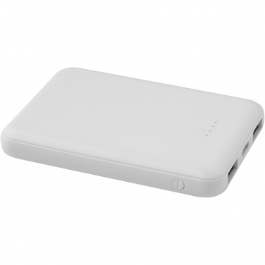 Logo trade promotional merchandise picture of: Asama 5000 mAh Type-C recycled plastic power bank