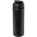 Baseline Rise 750 ml sport bottle with flip lid, Solid black / Solid black