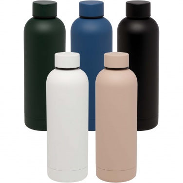 Logo trade promotional merchandise photo of: Spring 500 ml RCS certified recycled stainless steel copper vacuum insulated bottle