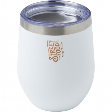 Logotrade business gift image of: Corzo 350 ml RCS certified recycled stainless steel copper vacuum insulated cup