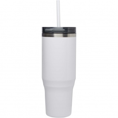 Logotrade promotional merchandise picture of: Melbourne 1200 ml RCS certified insulated tumbler with straw