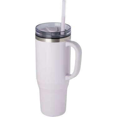 Logo trade promotional giveaways picture of: Melbourne 1200 ml RCS certified insulated tumbler with straw