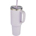 Sydney 1200 ml double wall RCS certified copper vacuum insulated tumbler with straw, Lilac